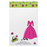 Spring Fling Fashion Customized Stationery
