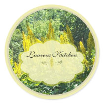 Spring Floral 1 labels Sticker