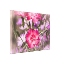 Spring Floral Stretched Canvas Prints