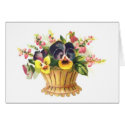 Spring Flower Basket cards
