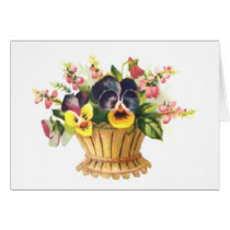 Spring Flower Basket cards