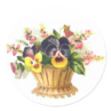 Spring Flower Basket stickers by springflowers Spring Flower Basket stickers