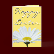 Spring Flower Card Personalized Easter Daisy Card cards