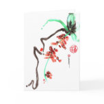 Spring Flower Fall Card