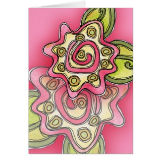 Spring Flower - Greeting Card