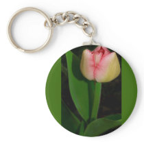 Spring Flower Tulip Key Chain