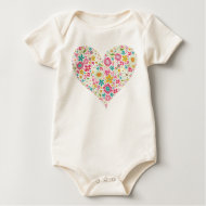 Spring Flowers 2 Sweet Heart Custom T-shirt shirt