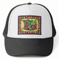 Spring Flowers 4 hats