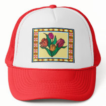 Spring Flowers 8 hats