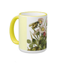 Spring Flowers and Bees Mug by LeAnnS123 Spring Flowers and Bees Mug