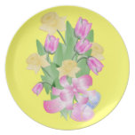 Spring Flowers and Easter Eggs