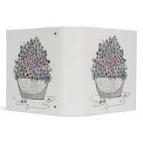 Spring Flowers Binder