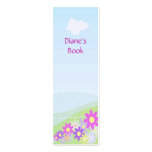 Spring Flowers Bookmark business cards