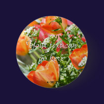 Spring Flowers buttons