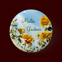 Spring Flowers buttons