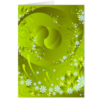 spring flowers card by VioDeSign