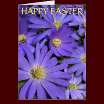 Spring Flowers Card Flowers Easter Card Blank cards