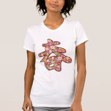 Spring Flowers Chinese "Chun" 2 Kanji T-shirt