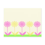 Spring Flowers Easter Custom Postcard