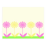Spring Flowers Easter Custom Postcard