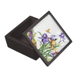Spring Flowers in Watercolor Premium Gift Box