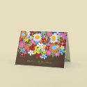 Spring Flowers Invitation Announcement Custom Card