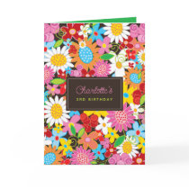 Spring Flowers Invitation / Blank Card