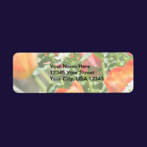 Spring Flowers labels