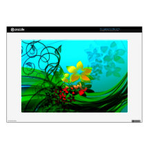Spring Flowers Laptop Skin