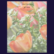 Spring Flowers letterhead