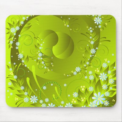 spring flowers mousepad by VioDeSign