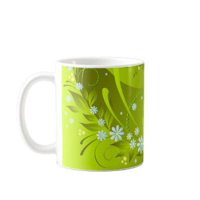 spring flowers mug by VioDeSign