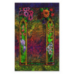Spring Flowers on Trellis Stationery