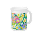 Spring Flowers Pitcher or Jug, Primroses