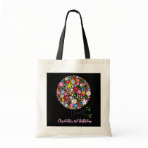 Spring Flowers Pop Tree Custom Gift Tote / Bag by fat_fa_tin Spring Flowers Pop Tree Custom Gift Tote / Bag