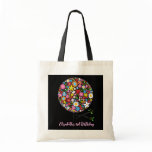 Spring Flowers Pop Tree Custom Gift Tote / Bag