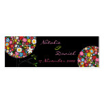 Spring Flowers Pop Tree Gift Tag / Profile Card business cards