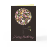 Spring Flowers Pop Tree Invitation / Blank Card