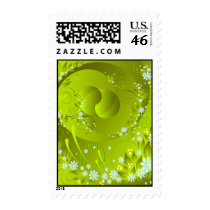 spring flowers postage