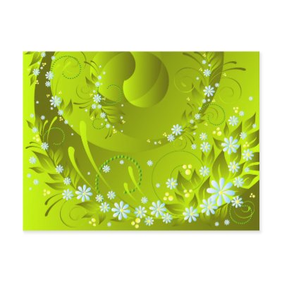 spring flowers postcard by VioDeSign