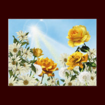 Spring Flowers postcards