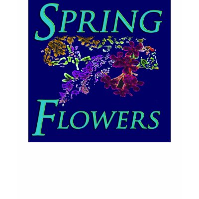 Spring Flowers T-shirt by QuietDog_Images