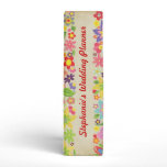 Spring Flowers Wedding Planner Organizer Binder