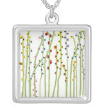 "SPRING FLOWERS" White Collection Necklace