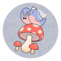 Spring Forest Birds stickers