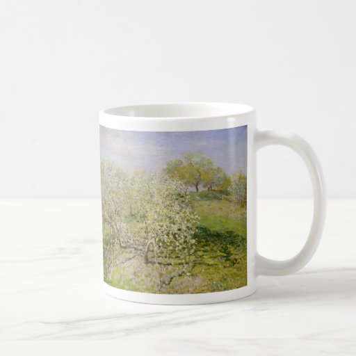 Spring (Fruit Trees in Bloom) Claude Monet Coffee Mugs