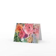 Spring Garden Blank Cards card