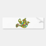 Spring Garden Dove Bumper Sticker