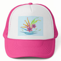 Spring Garden Flowers hats