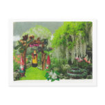 spring garden post cards